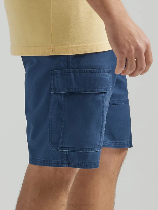 klær nei Wrangler menn femstjerners premium cargo short admiral blå (112336283) 8V40517