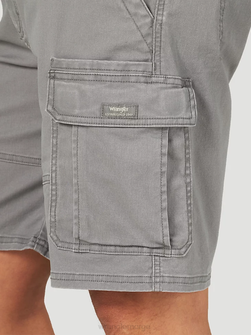 klær nei Wrangler menn femstjerners premium cargo short gunmetal (112314950) 8V40513