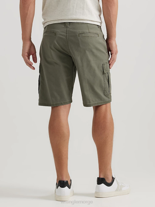 klær nei Wrangler menn femstjerners premium cargo short oliven (112336221) 8V40521