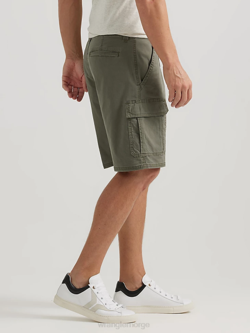 klær nei Wrangler menn femstjerners premium cargo short oliven (112336221) 8V40521