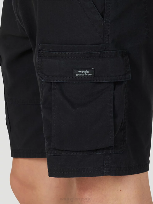 klær nei Wrangler menn femstjerners premium cargo short svart (112314939) 8V40512