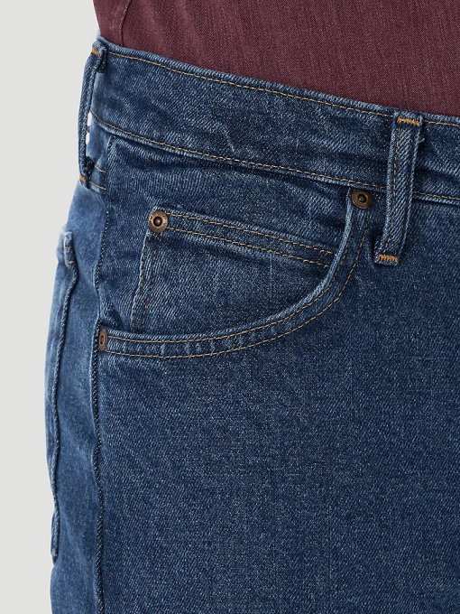 klær nei Wrangler menn femstjerners premium denim flex for komfort jean med avslappet passform stein (97fxvmd) 8V4081
