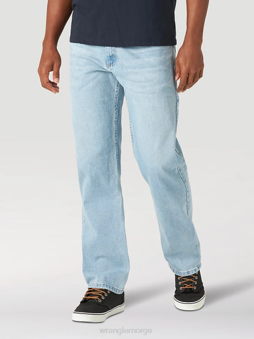 klær nei Wrangler menn femstjerners premium denim flex for komfort jean med avslappet passform vintage blå (97fxvvb) 8V4079