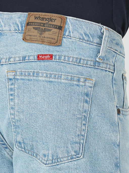 klær nei Wrangler menn femstjerners premium denim flex for komfort jean med avslappet passform vintage blå (97fxvvb) 8V4079