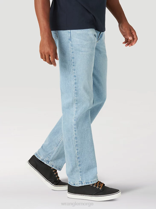 klær nei Wrangler menn femstjerners premium denim flex for komfort jean med avslappet passform vintage blå (97fxvvb) 8V4079