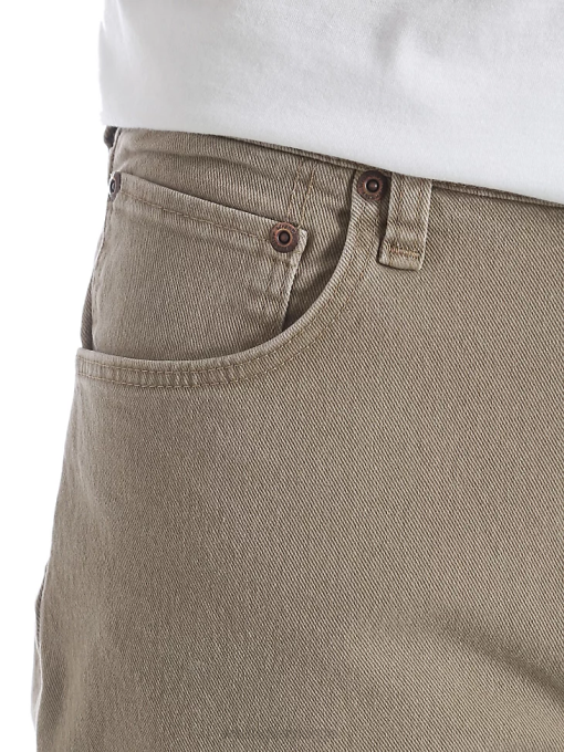 klær nei Wrangler menn femstjerners premium denim flex for komfort jeans med normal passform khaki (96fxvkh) 8V40142