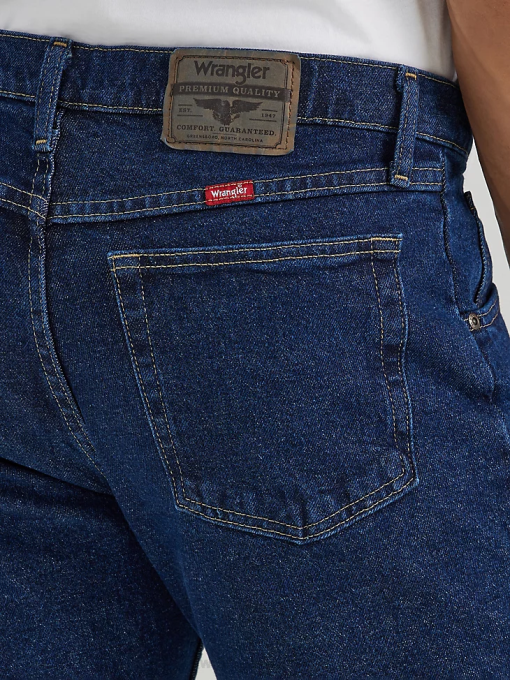 klær nei Wrangler menn femstjerners premium denim flex for komfort jeans med normal passform midnight flex (96fxvmf) 8V40140