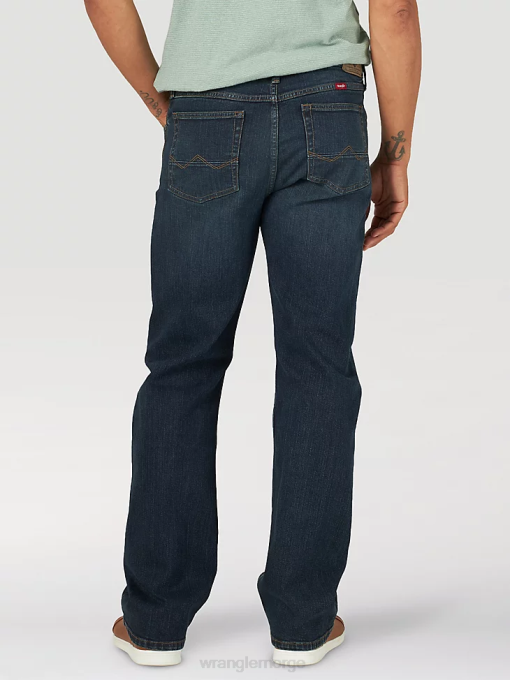 klær nei Wrangler menn femstjerners premium flex bootcut jean med avslappet passform huxley (112316407) 8V4099