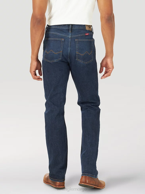 klær nei Wrangler menn femstjerners premium jeans med rett passform banker (95stwbk) 8V4097
