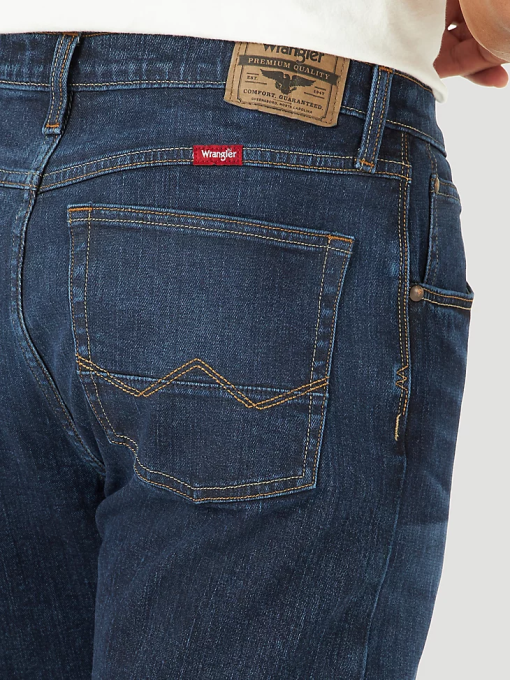 klær nei Wrangler menn femstjerners premium jeans med rett passform banker (95stwbk) 8V4097