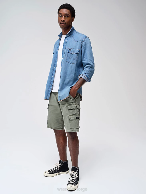 klær nei Wrangler menn femstjerners premium stablet last kort gran (112336367) 8V40535