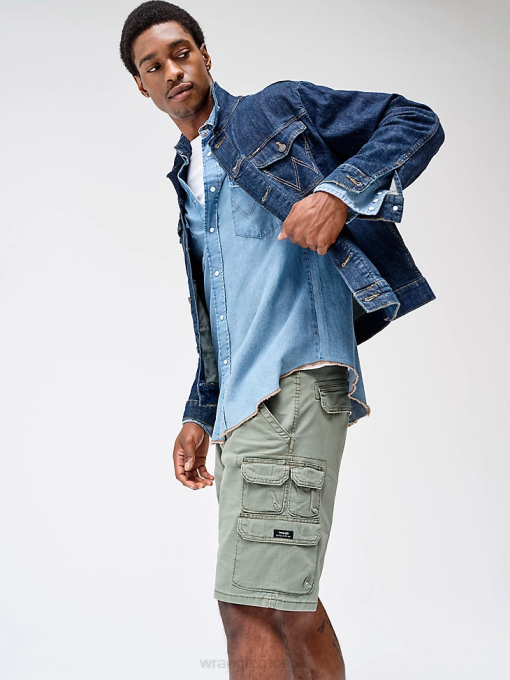 klær nei Wrangler menn femstjerners premium stablet last kort gran (112336367) 8V40535