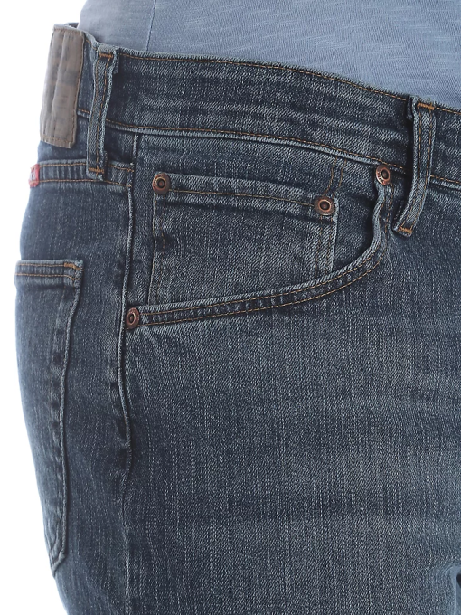 klær nei Wrangler menn femstjerners premium ytelse-serie jeans med normal passform grus (96cfvgv) 8V4071