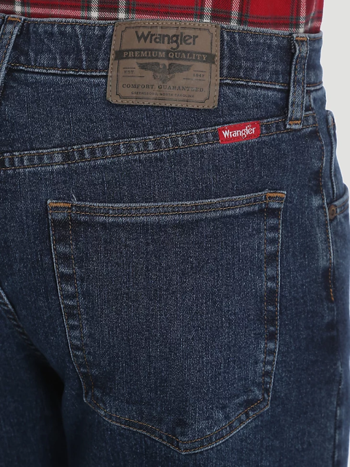 klær nei Wrangler menn femstjerners premium ytelse-serie jeans med normal passform steinvask (96cfvsw) 8V4070