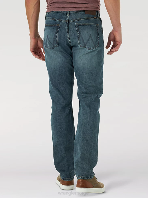 klær nei Wrangler menn flex jeans med atletisk passform Middelhavet (mgw16mt) 8V40175