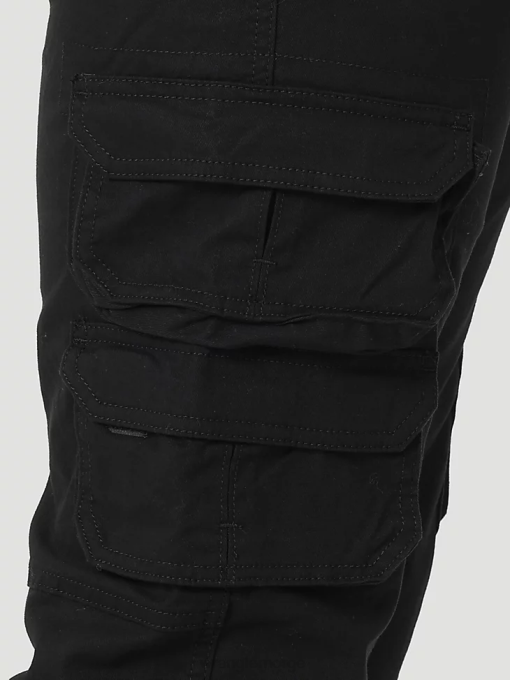 klær nei Wrangler menn flex tapered cargo bukse svart (112326301) 8V40229