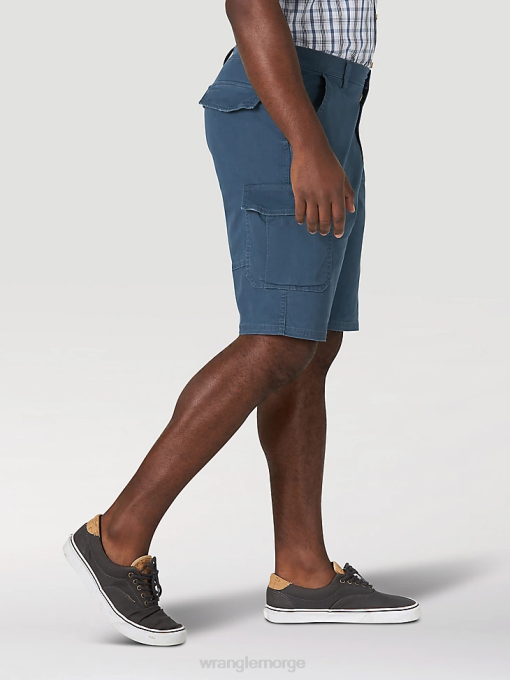 klær nei Wrangler menn flex twill last kort midnattsmarine (gwsnsmn) 8V40548