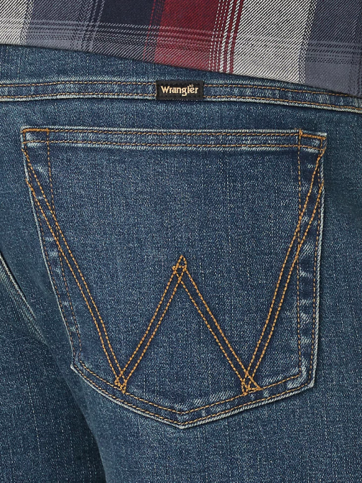klær nei Wrangler menn flex vær alt slim straight fit jean bronco (mgw88bo) 8V40178