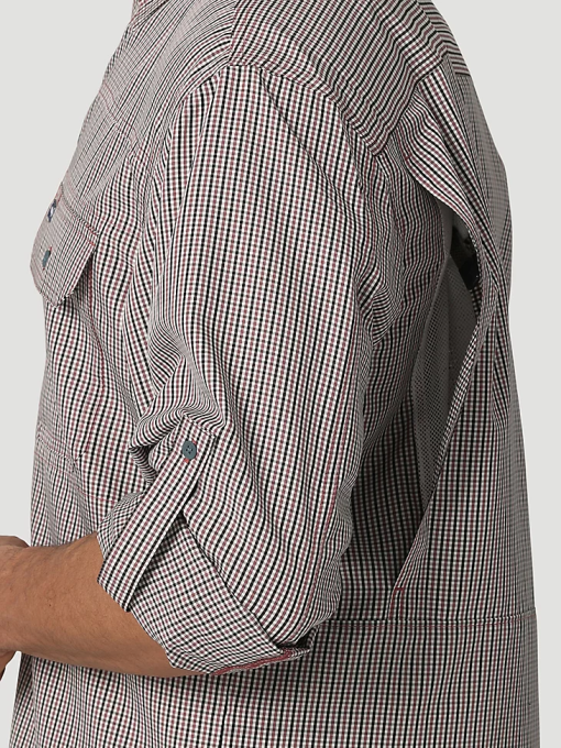 klær nei Wrangler menn george stredet kortermet skjorte med knapp ned én lomme babyblå (112324872) 8V40300