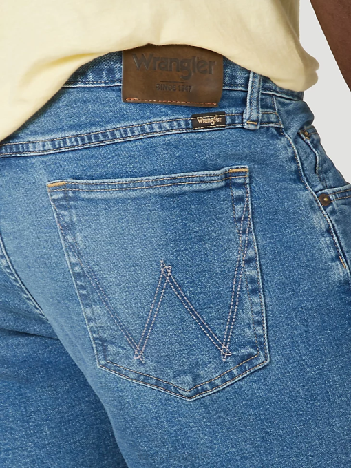 klær nei Wrangler menn gratis å strekke denim kort vintage indigo (112317151) 8V40580