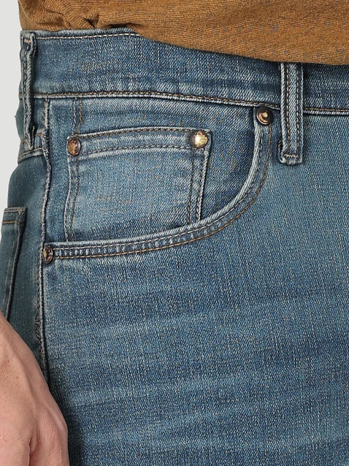 klær nei Wrangler menn gratis å strekke jean med rett passform caplan (112326614) 8V40155