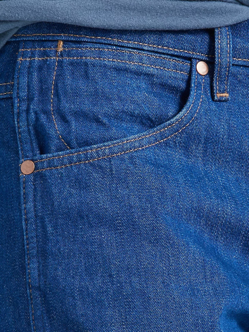 klær nei Wrangler menn heritage frontier jean blå (112335469) 8V4062