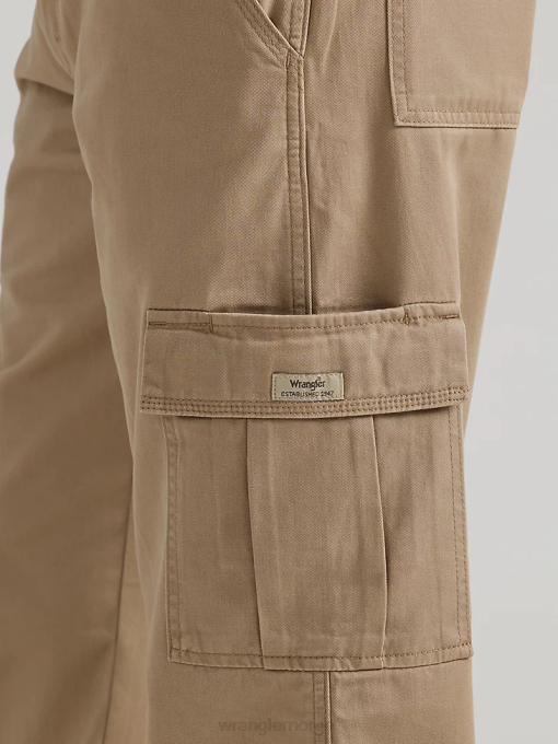 klær nei Wrangler menn legacy cargo twill bukse korn (70 lewgr) 8V40247