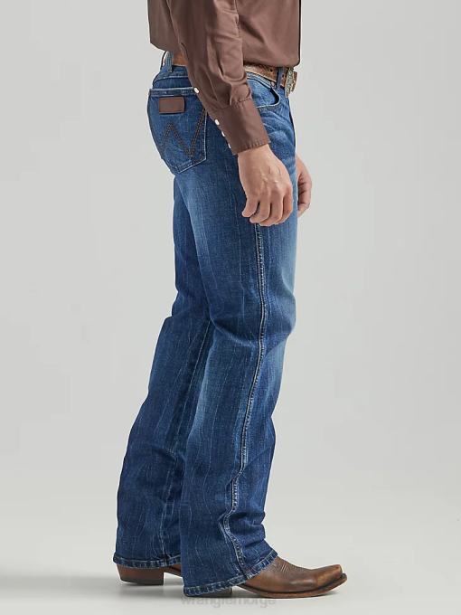 klær nei Wrangler menn retro bootcut jeans med avslappet passform elmont (112325785) 8V4044