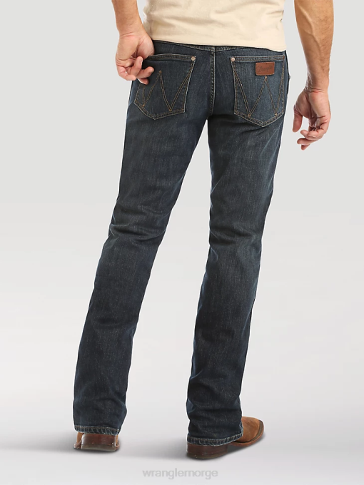 klær nei Wrangler menn retro bootcut jeans med avslappet passform falls city (wrt20fl) 8V4041