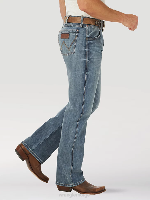 klær nei Wrangler menn retro bootcut jeans med avslappet passform greeley (10wrt20gl) 8V4039