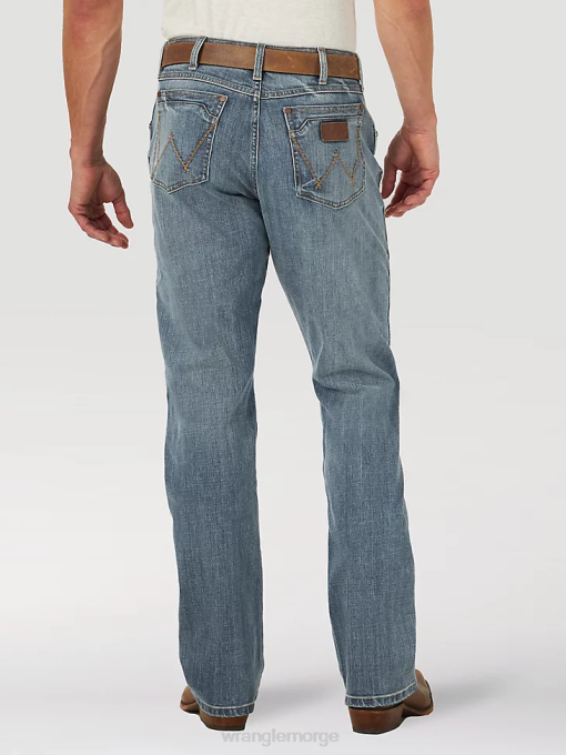 klær nei Wrangler menn retro bootcut jeans med avslappet passform greeley (10wrt20gl) 8V4039