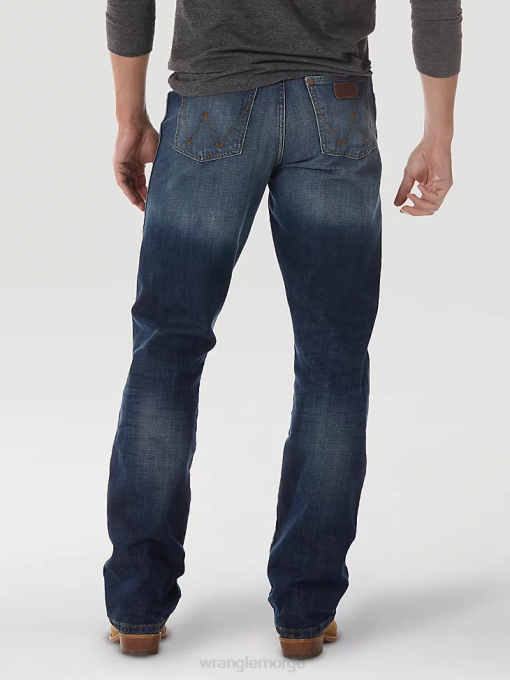 klær nei Wrangler menn retro bootcut jeans med avslappet passform jh vask (wrt20jh) 8V4038