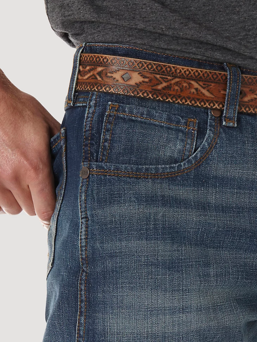 klær nei Wrangler menn retro bootcut jeans med avslappet passform jh vask (wrt20jh) 8V4038