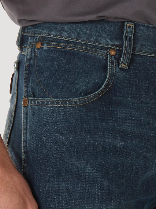 klær nei Wrangler menn retro slim fit bootcut jeans elvevask (77mwzrw) 8V407