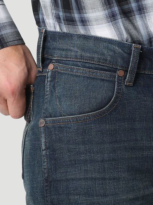 klær nei Wrangler menn retro slim fit bootcut jeans tømmer (112323402) 8V4010