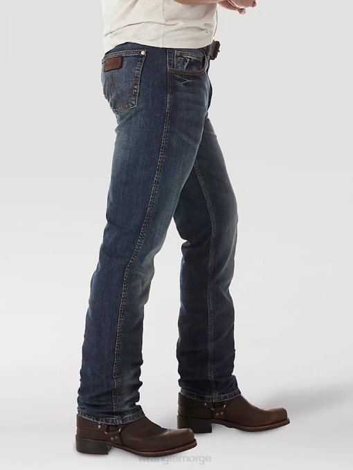 klær nei Wrangler menn retro slim fit jeans med rett ben bozeman (wlt88bz) 8V4027