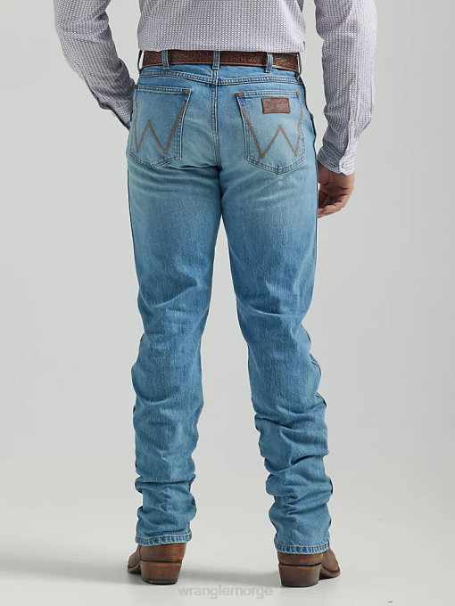 klær nei Wrangler menn retro slim fit jeans med rett ben buffalo pass (112326537) 8V4025