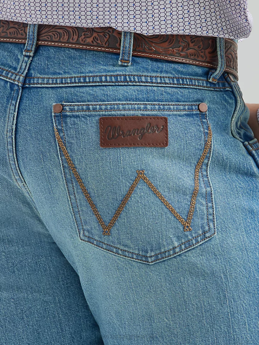 klær nei Wrangler menn retro slim fit jeans med rett ben buffalo pass (112326537) 8V4025