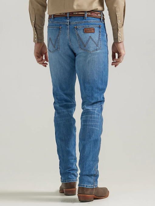 klær nei Wrangler menn retro slim fit jeans med rett ben diamant dekar (112330336) 8V4028
