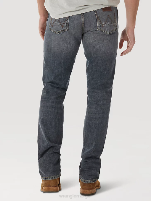 klær nei Wrangler menn retro slim fit jeans med rett ben mørk natt (88mwzdk) 8V4030