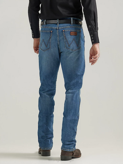 klær nei Wrangler menn retro slim fit jeans med rett ben normande (112332244) 8V4023