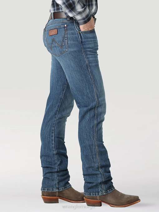 klær nei Wrangler menn retro slim fit jeans med rett ben sagflis (112322491) 8V4037