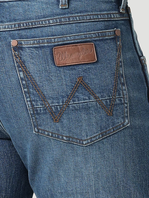 klær nei Wrangler menn retro slim fit jeans med rett ben sagflis (112322491) 8V4037