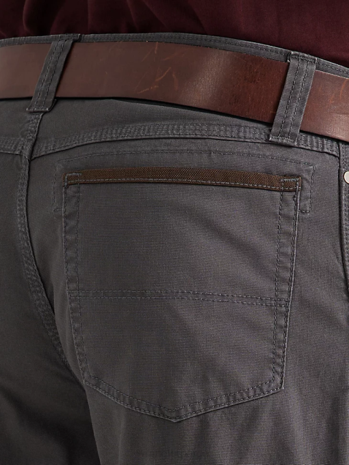 klær nei Wrangler menn riggs arbeidsklær nytte arbeidsbukse nålestripe grå (3w031pg) 8V40665