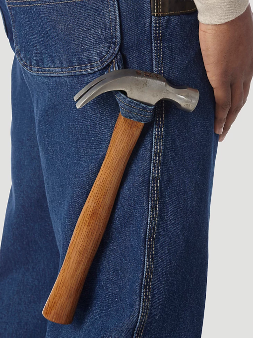 klær nei Wrangler menn riggs arbeidsklær snekker antikk indigo (3w020ai) 8V40656