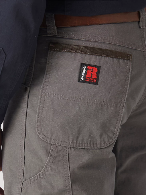 klær nei Wrangler menn riggs arbeidsklær snekkerbukse skifer (3w020st) 8V40269