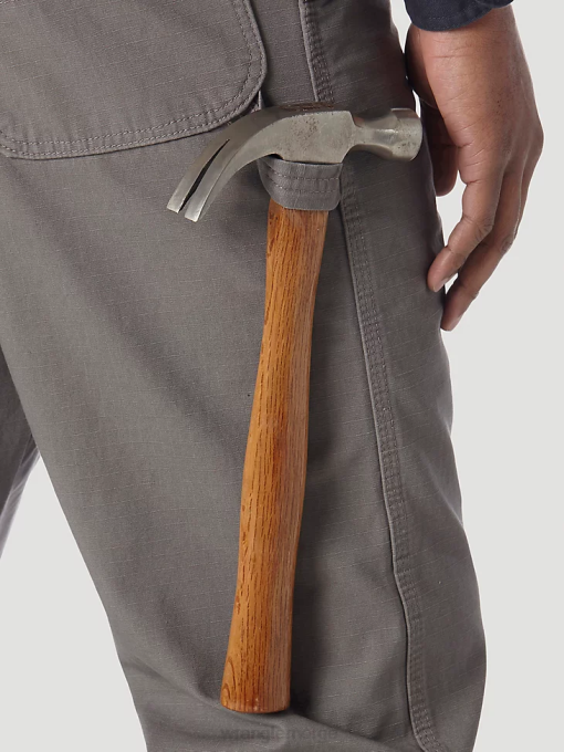 klær nei Wrangler menn riggs arbeidsklær snekkerbukse skifer (3w020st) 8V40269