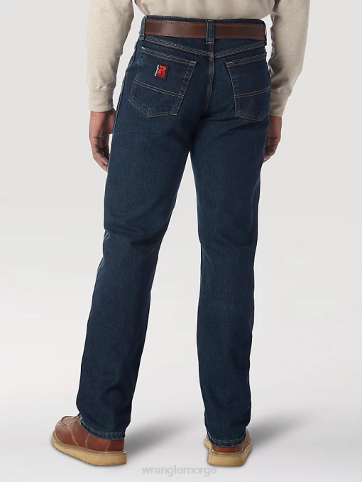 klær nei Wrangler menn riggs workwear avansert komfort jean med fem lommer mørk fargetone (3wac5dt) 8V40668