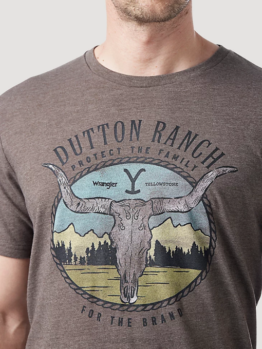 klær nei Wrangler menn riggs workwear langermet lomme t-skjorte burgunder (3w710bg) 8V40274