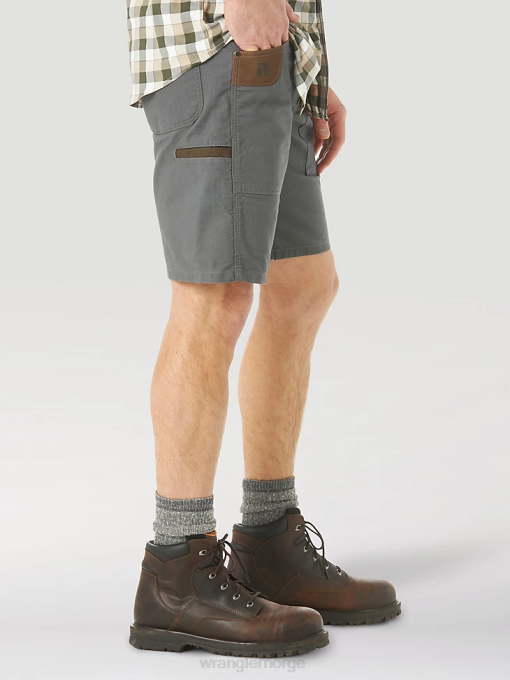 klær nei Wrangler menn riggs workwear regular fit work short grå (3w341gy) 8V40664